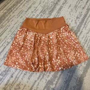 Aerie Desert Sand Patterned Skirt